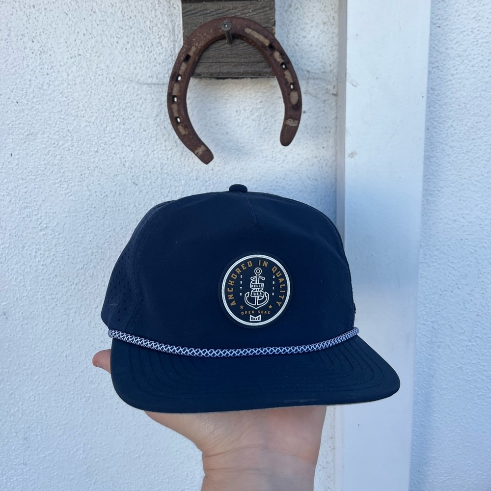 Men's Melin Coronado Anchored Navy Hydro SnapBack (58 CM)